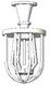 fire sprinkler with cage