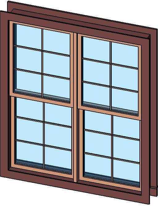 Double Hung - Double with optional mullions
