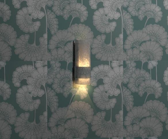 Japanese Style Lamp (WallBased)