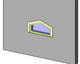 Fixed Window with Trim - Angle top - Center peak