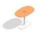 COALESSE_Denizen - Oval Table w/Power Data (Standing Height)