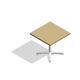 COALESSE_Metro_TOPO - Freestanding Table (Square)