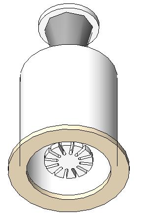 fire sprinkler recessed