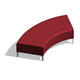 COALESSE_CIRCA - 60° Inward Facing Wedge Bench