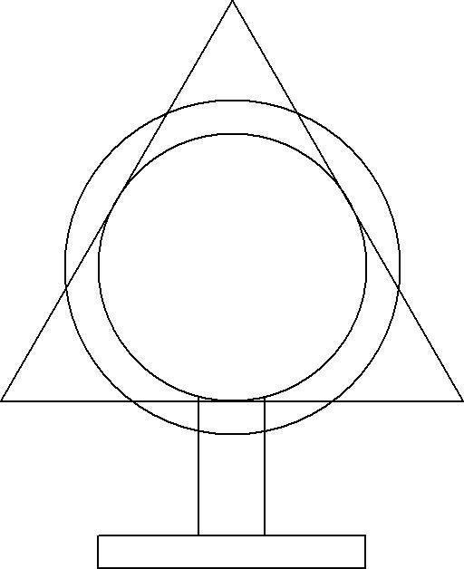 Fire Sprinkler Riser Symbol - 2D