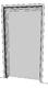 Swingflex Hygeine Single Door - Flexible PVC Panels