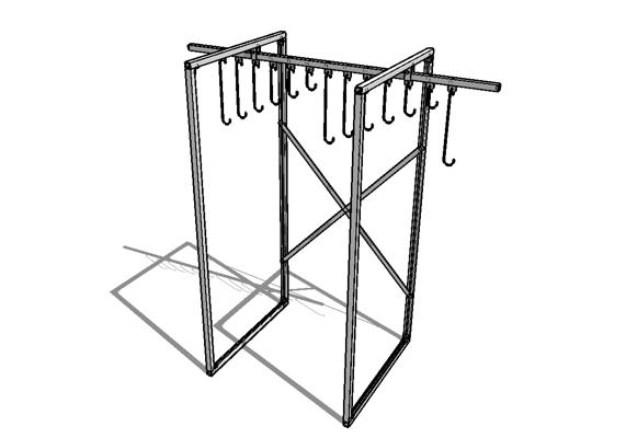 Dero Track Rack