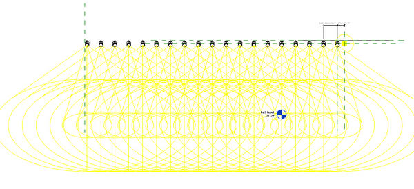 Track Light Parametric w/Gimble fixture