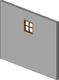 Awning 2 x 2 panes