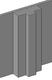 pilaster wall hosted