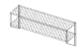 Metro Wall Mounted Wire Shelving