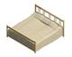 King Bed Shaker Style