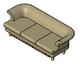 Couch with Drawers Underneath