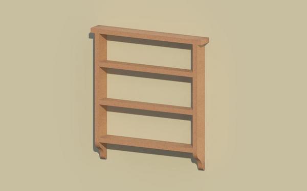 Wall mounted spice rack accidental upload