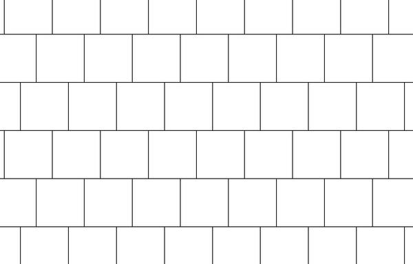 12x12 (1/3 offset) running / ashlar
