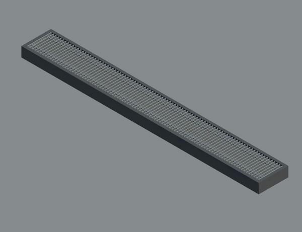 Advance-Tabco Floor Trough, two outlet