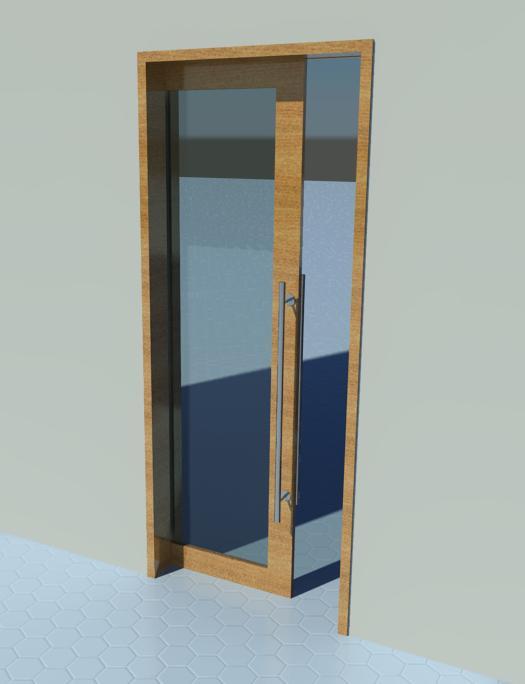 Sliding Door (Pocket door) - Glass