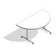 COALESSE_AKIRA - D-Shaped Fixed Top w/T-Base (Standard Height)