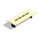 COALESSE_E-TABLE - Rectangular 12'