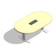 COALESSE_E-TABLE - Racetrack 7', Aluminum Base