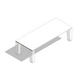 COALESSE_EMU - Ivy, Rectangular Top Table