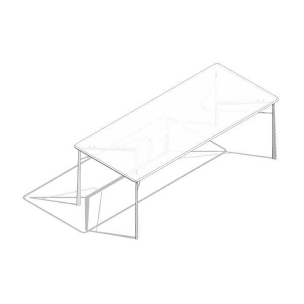 COALESSE_EMU - Cross, Rectangular Table