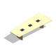 COALESSE_HOST - Trapezoid 12', Combo Base