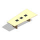 COALESSE_HOST - Trapezoid 10', Combo Base