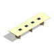 COALESSE_HOST - Rectangular 14', Combo Base