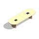 COALESSE_HOST - Racetrack 12', Flared Base