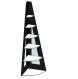 Corner Pyramid Shelf