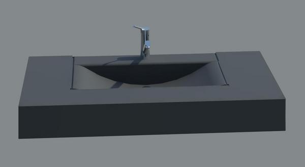 Hand Basin Without Tap