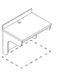 Wall Mount Computer Vanity