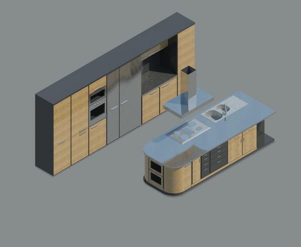 Kitchen - with Isle