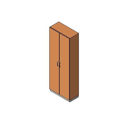 Steelcase Nurture - Folio - Bookcase 84''H - Double Door and Five Shelf