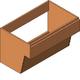 Steelcase Nurture - Folio - Sink Cabinet 36'' Base - Angled Front