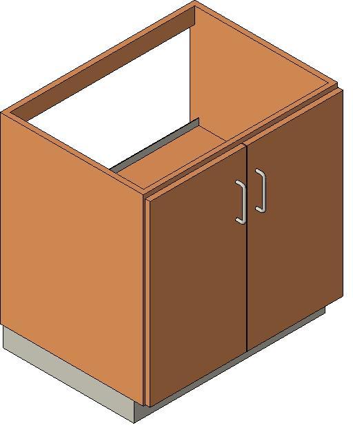 Steelcase Nurture - Folio - Storage Cabinet 33'' ADA - Double Door and One Shelf