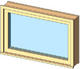 Marvin Awning Window with Trim