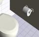 Wall Mounted Toilet Roll Holder